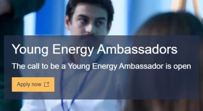 Giovani e transizione energetica: aperta fino al prossimo 15 febbraio la call UE per diventare Young Energy Ambassador